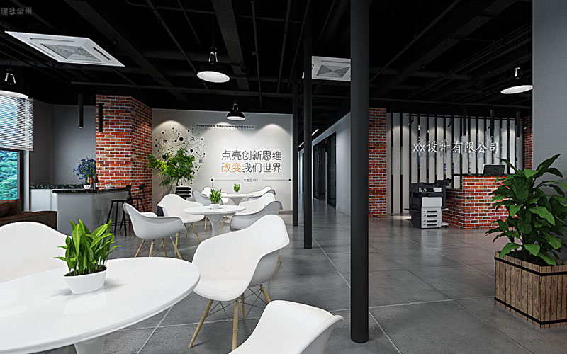 南京新红点设计800㎡办公空间360°全景案例